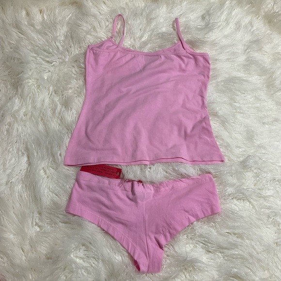 NWT Boutique Bridal Honeymoon Cami & Cheeky Panty Set Y2K - Picture 3 of 6